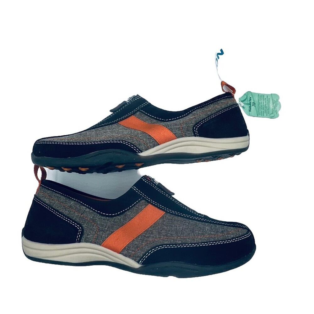 Lands End Trekker Front Zip Shoes Womens Size 8 1/2 B